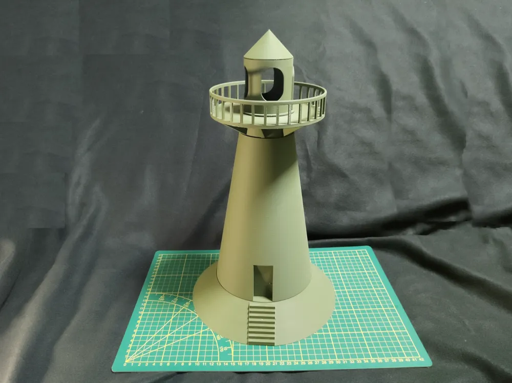 Lantern House & Roof Model Lighthouse Scale 1:36 - Free 3D Print Model ...