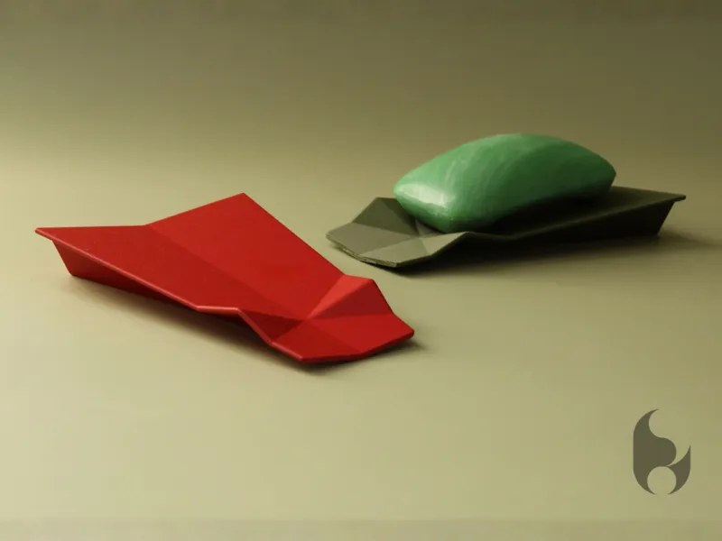 Angular Soap Dish - Self Draining