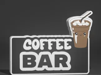 coffee bar lightbox