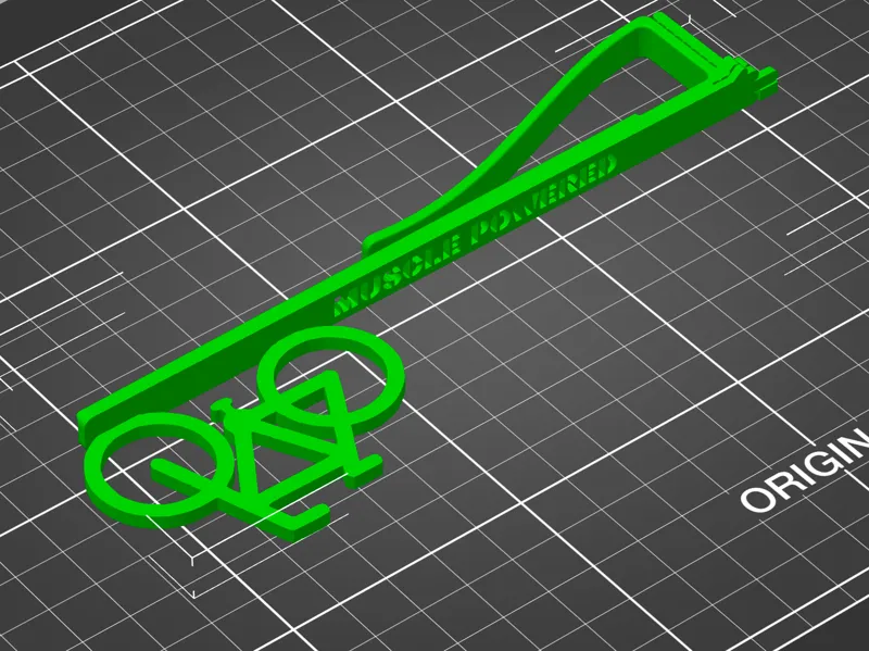 Vibe clip - bike, MUSCLE POWERED