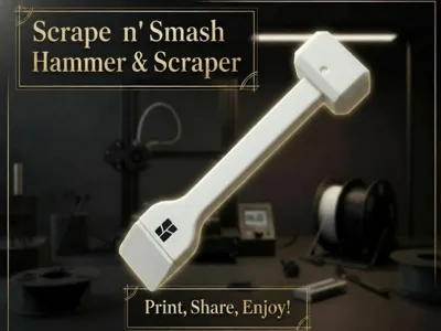 Scrape 'n' Smash - Hammer & Scraper