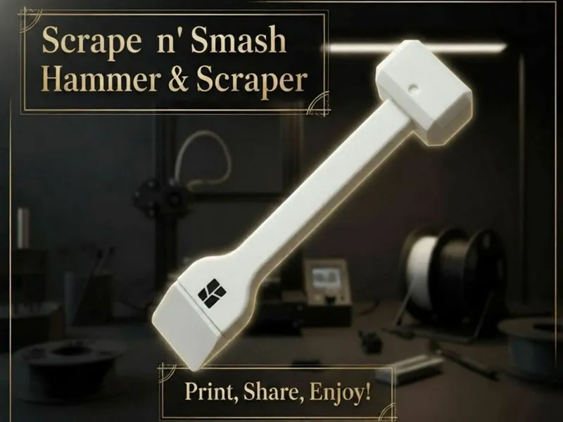 Scrape 'n' Smash - Hammer & Scraper