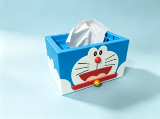 下沉式哆啦a梦 叮当猫纸巾盒 (A1 min可打)非AMS