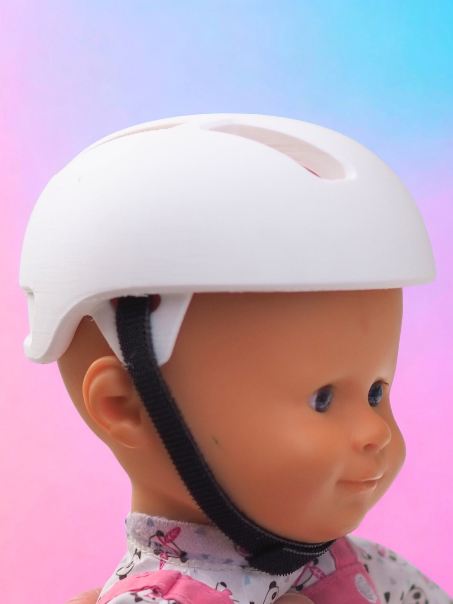 american girl bike helmet Ride Along Dolly for 18" Dolls (Pink) Doll Helmet - Free 3D