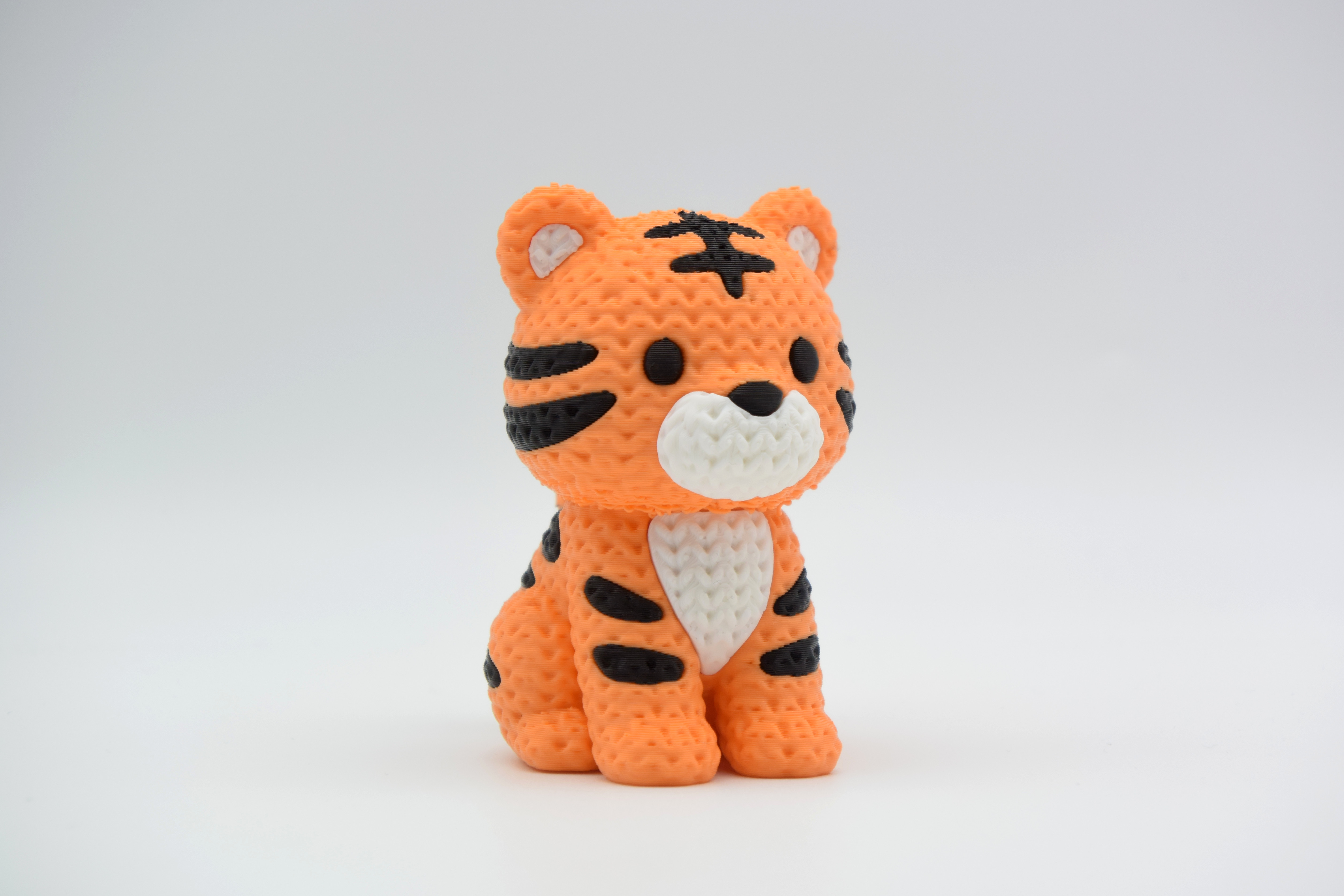 Miniatura 4 do modelo 3D Knitted Tiger