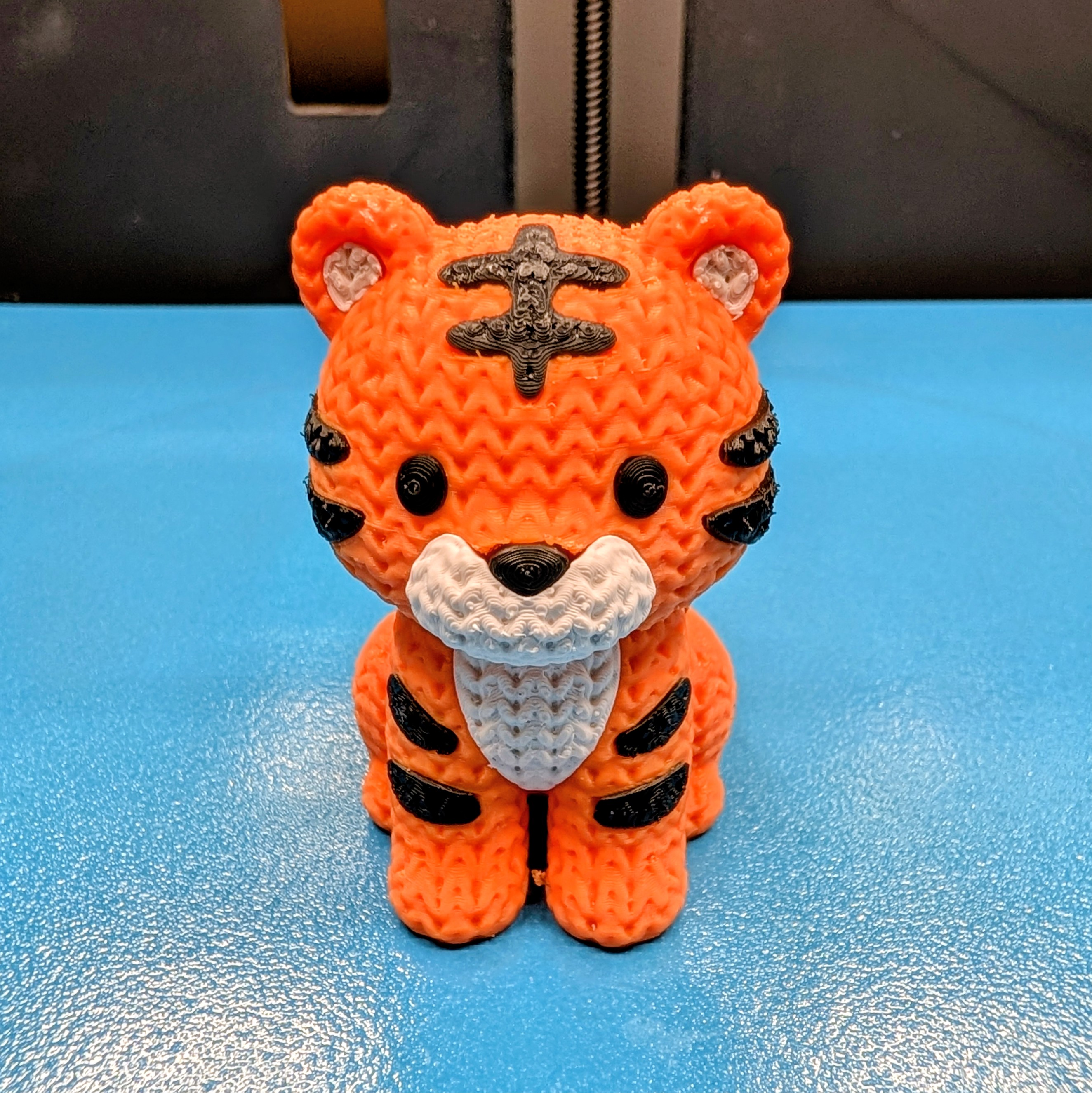 Miniatura 5 do modelo 3D Knitted Tiger