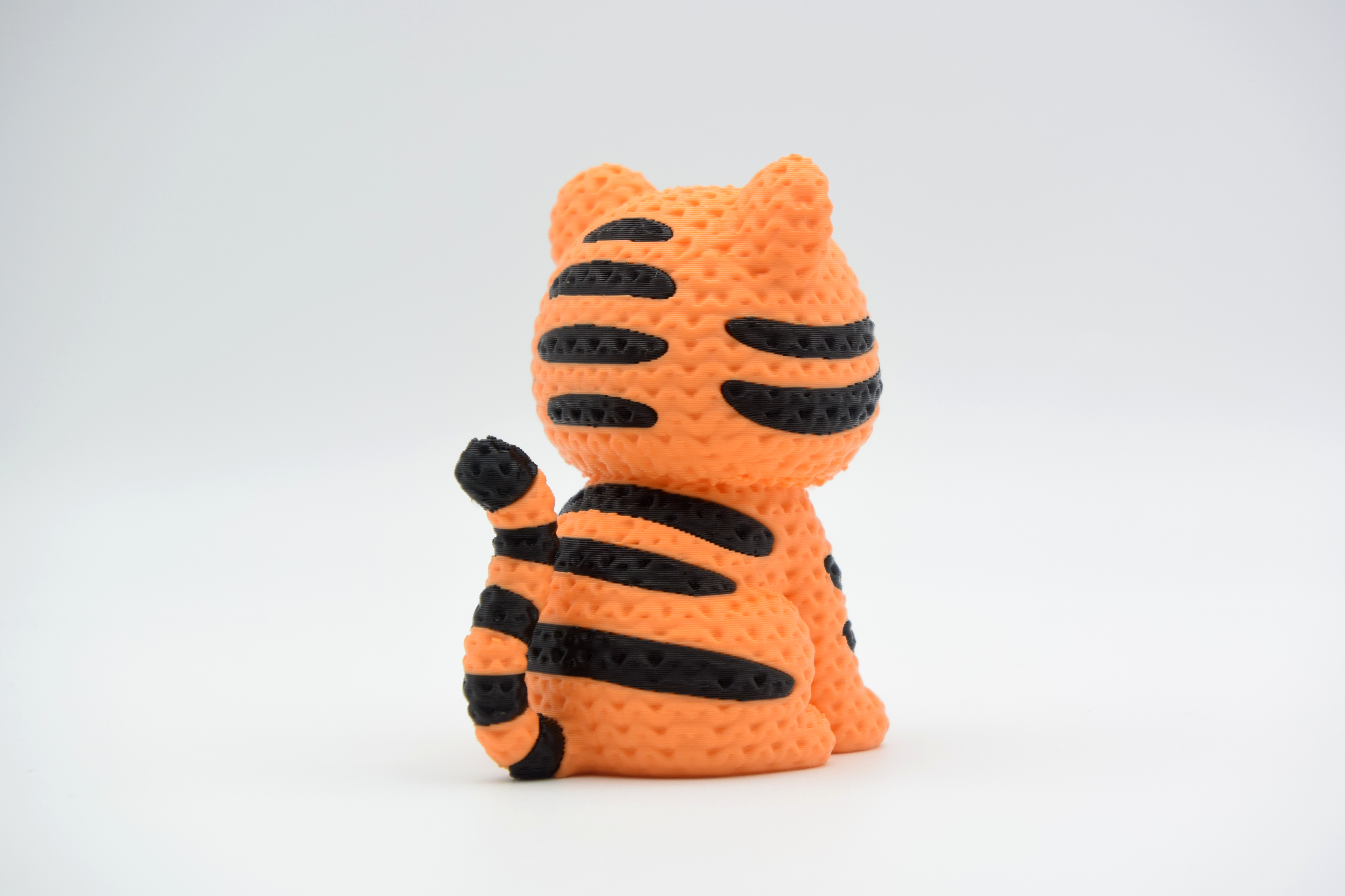 Knitted Tiger - Free 3D Print Model - MakerWorld