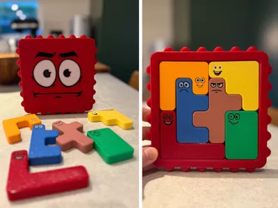 The Face Puzzle – A Fun and Friendly Brain Teaser!