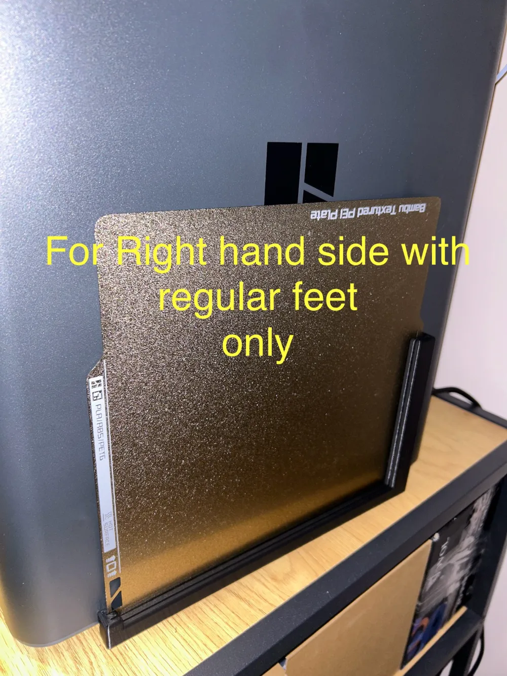 Bambulab "Thicc" Build plate holder holds 5 plates by KENPRINT MakerWorld