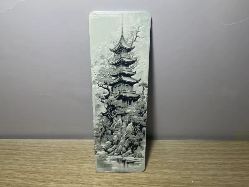 marcapaginas pagoda oriental