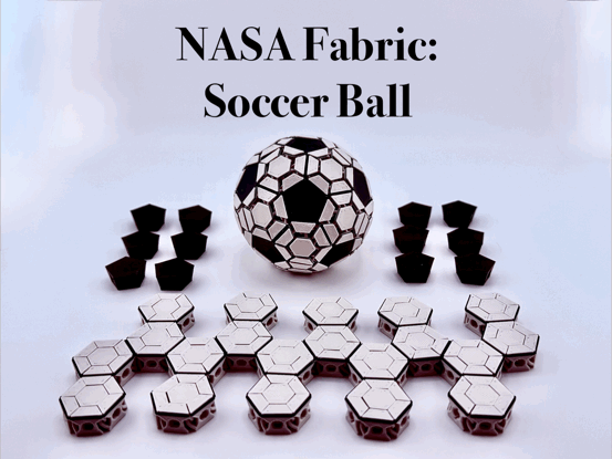 NASA Fabric: Soccer Ball (No AMS Needed) - 1