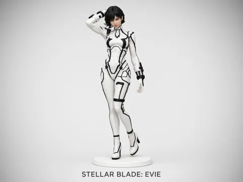 Figura decorativa: Stellar Blade: Evie Fan Made — referencia de MakerWorld
