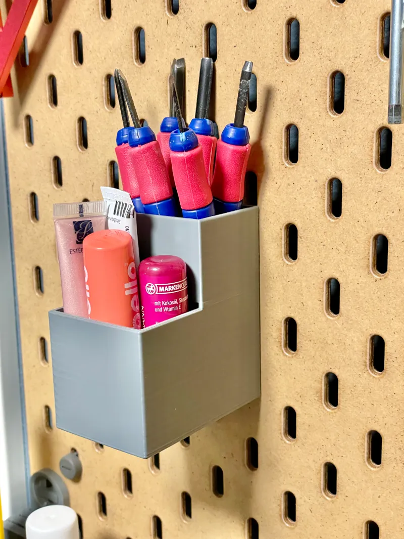 IKEA Skadis Organizing Container -  T Clip