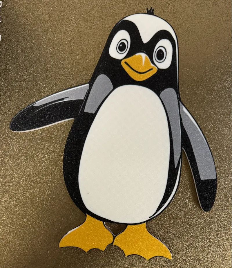 Festive Penguin with a Cheery Smile