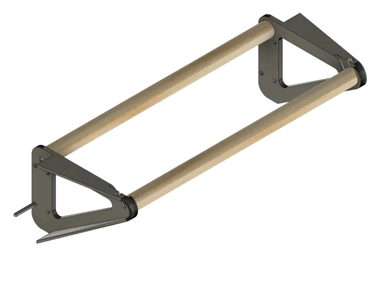 Filament Shelf and combined paper roll for ivar