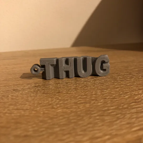 Porte-clés Thug Life