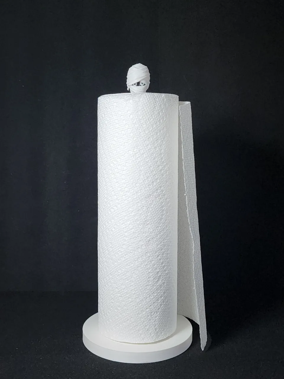 Mummy Paper Towel Holder - Spooooooky view 4