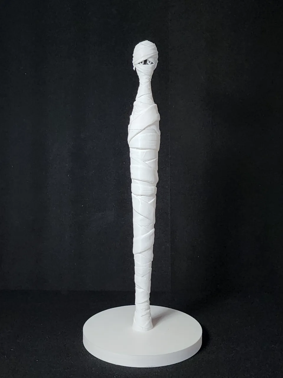 Mummy Paper Towel Holder - Spooooooky view 2