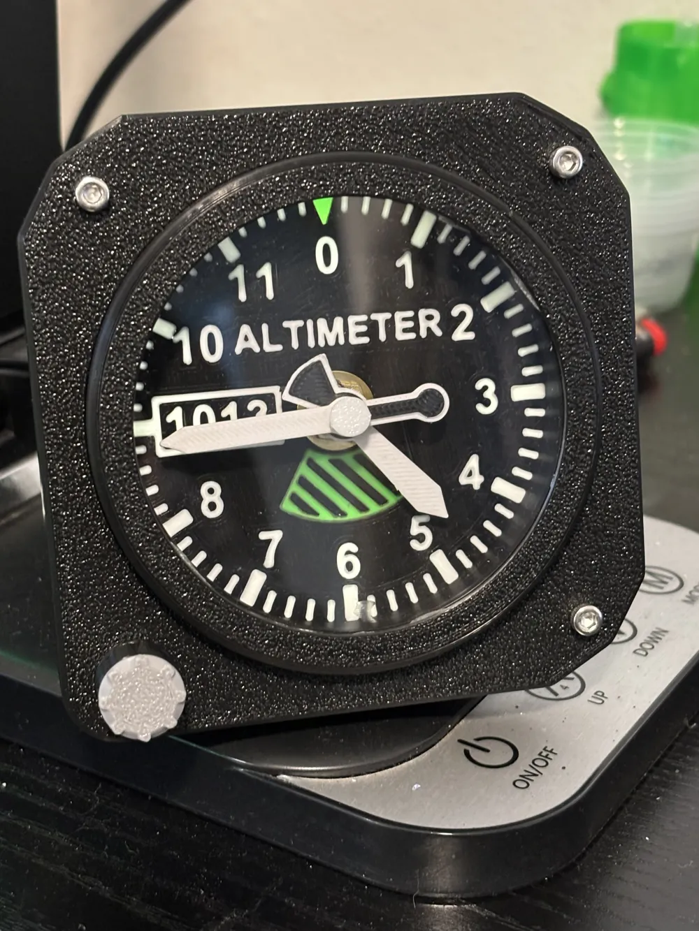 Altimeter Style Clock Hands - Free 3D Print Model - MakerWorld