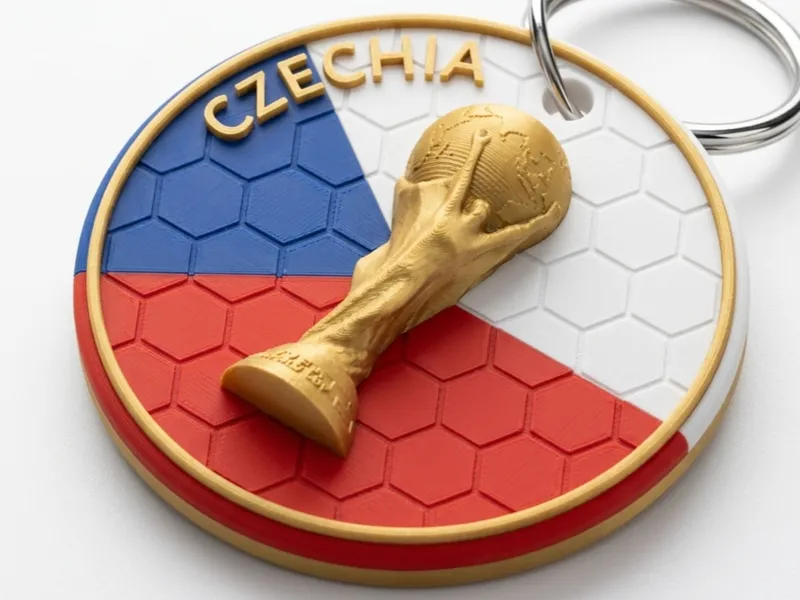 Llavero República Checa Mundial