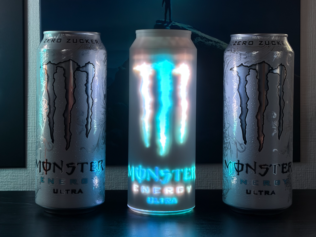 Monster Energy Ultra LED Lampe