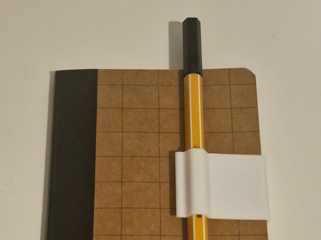 Universal A6 Notebook Pen Clip - f.E