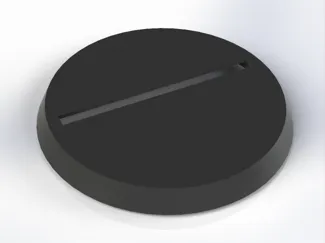 Tabletop Gaming 32mm Slotted Base