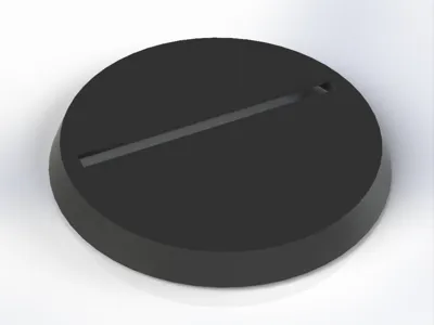 Tabletop Gaming 32mm Slotted Base