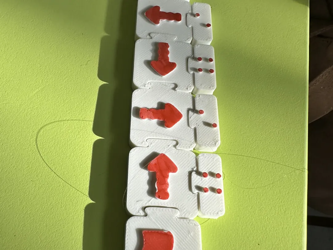Blocs tactiles de programmation pour enfants