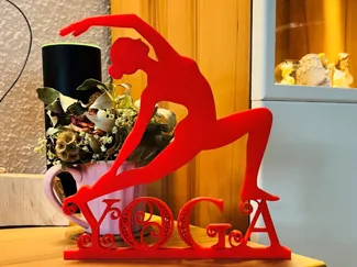 Yoga Aufsteller