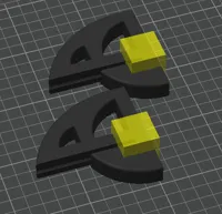 Suporte para vidro com 3mm