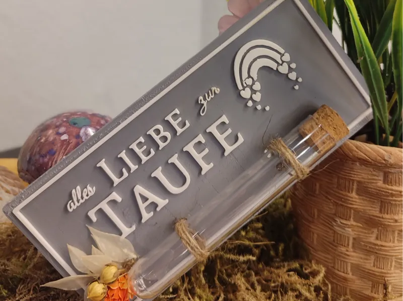 alles Liebe zur Taufe