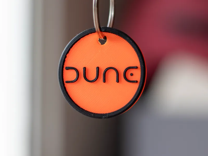 Dune Logo Keychain
