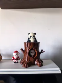树桩笔筒