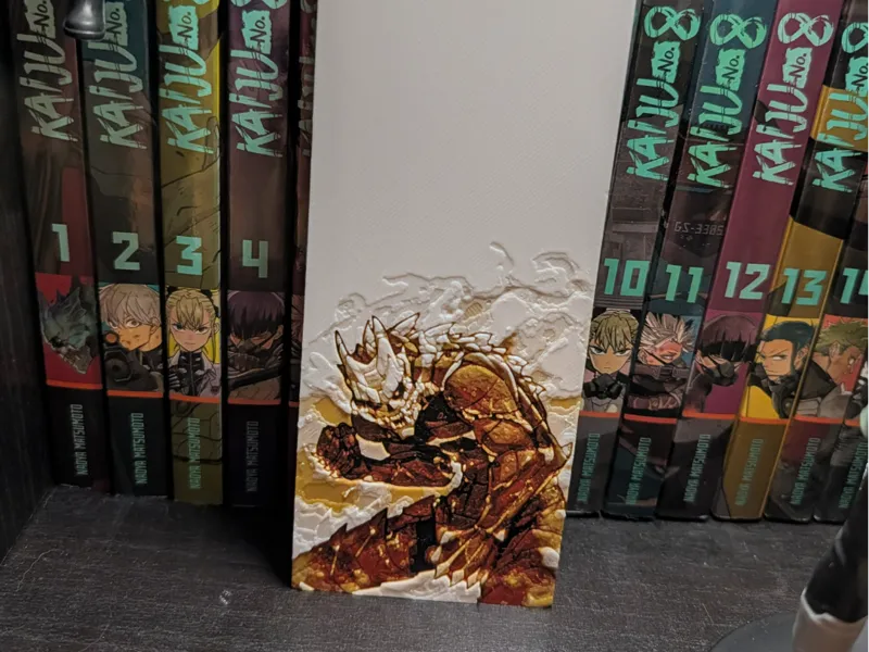 Kaiju No 8 Bookmark | Hueforge Multicolor