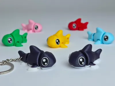 Cute Articulated Shark