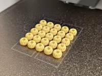 (25 beads) 0.12mm layer, 2 walls, 15% infill