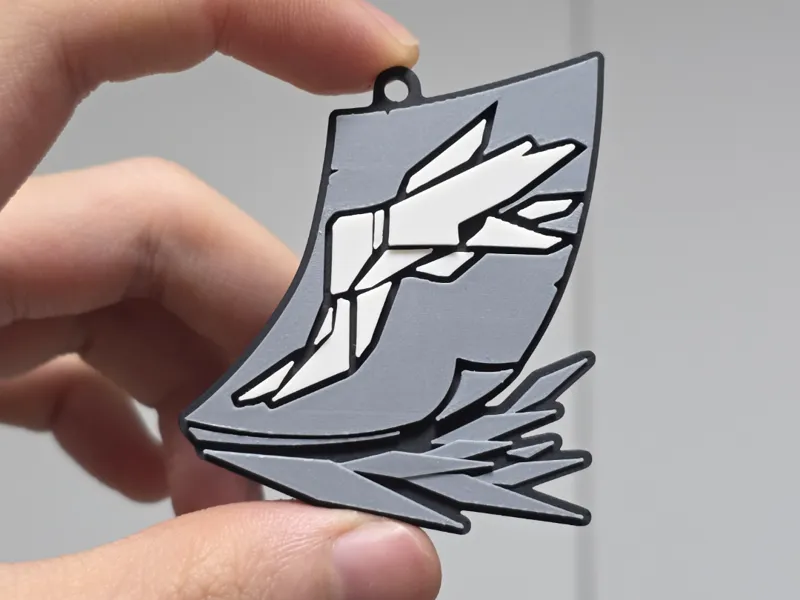 Limbus Company - Yi Sang Logo Keychain