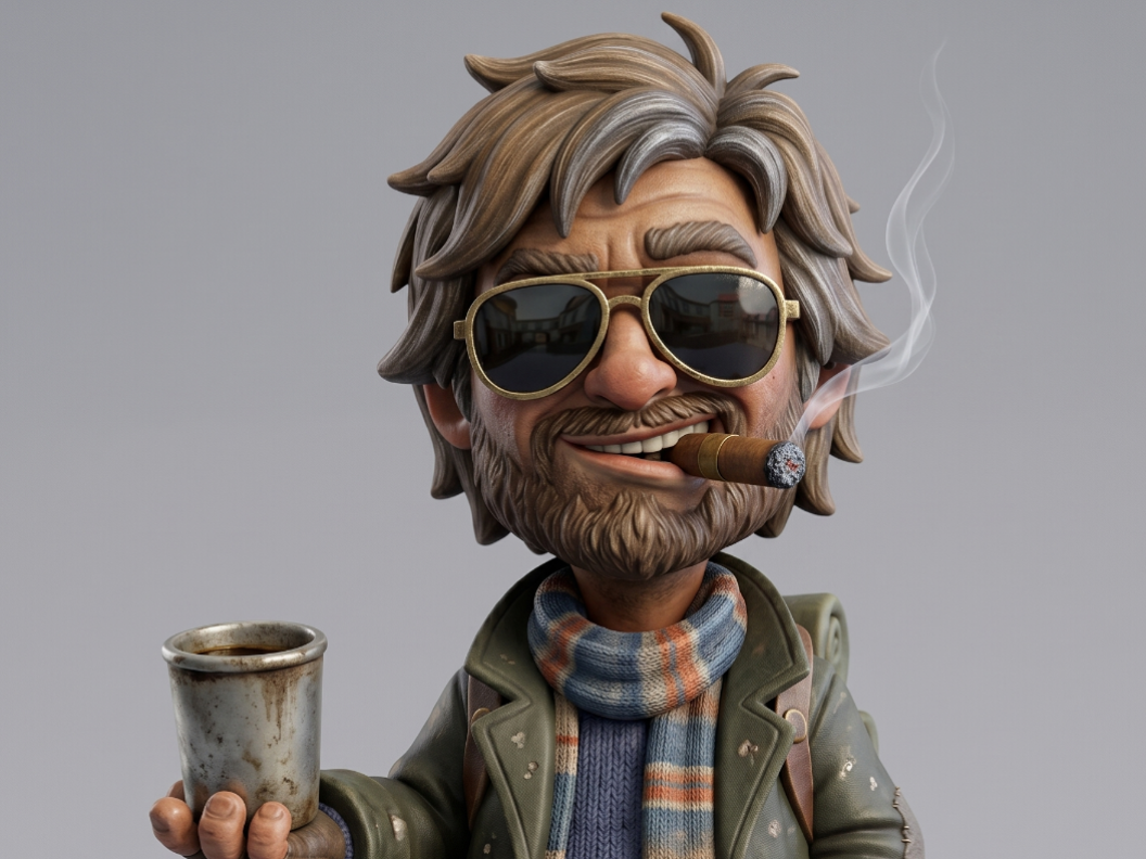 Street Swag Beggar Bobblehead