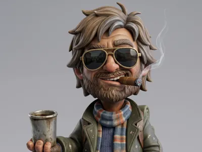 Street Swag Beggar Bobblehead