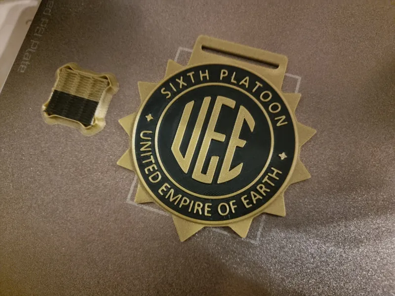 Star Citizen - UEE 6th Platoon Medaille (Nachbau)