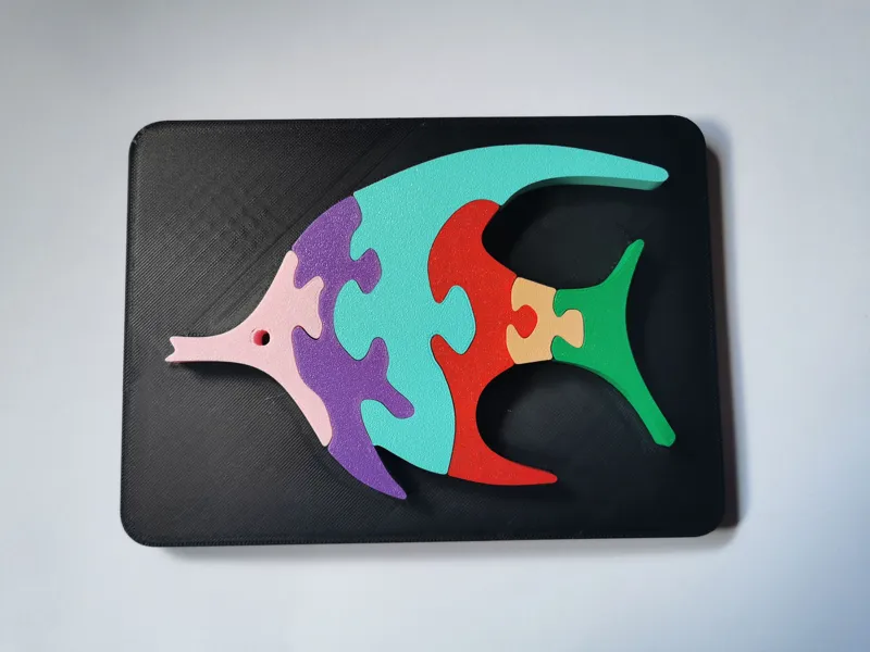 Fish Puzzle for Kids | Educational Puzzle 
