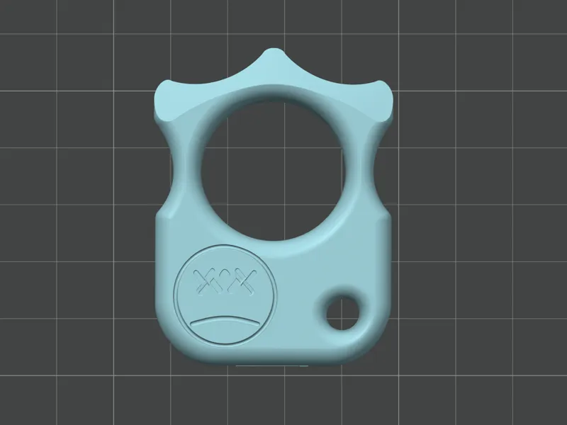 EDC玩具指虎钥匙链