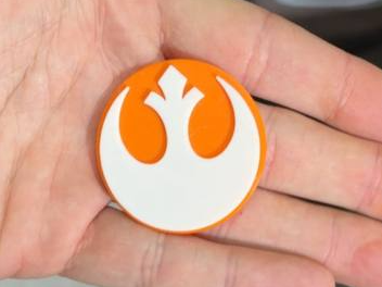 Rebel Golf Ball Marker