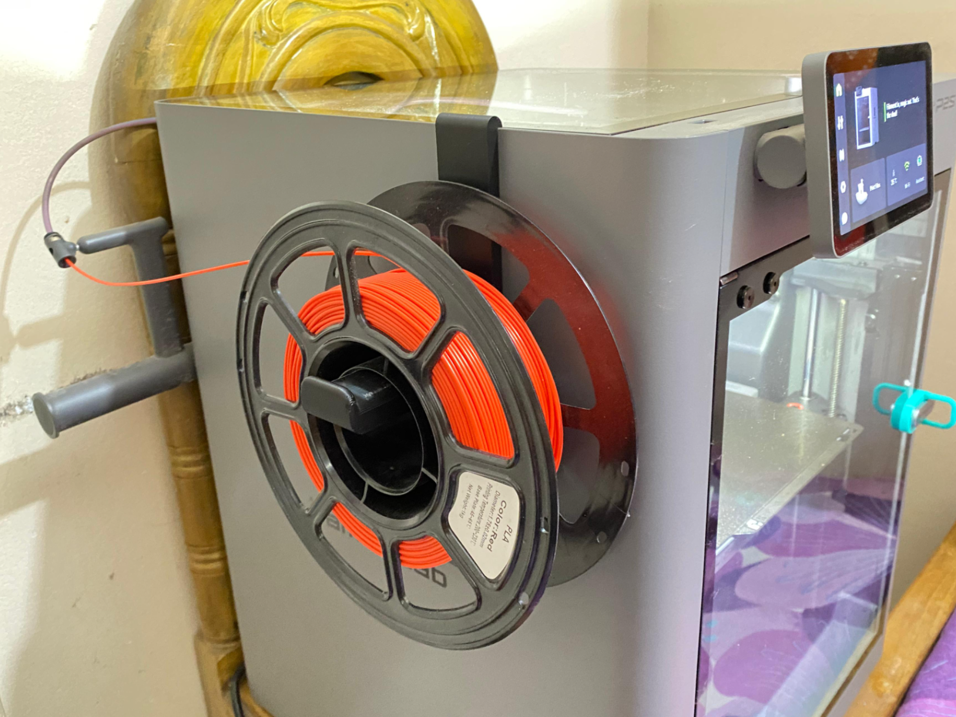 Side mounted spool holder X1C/P1S/P2S
