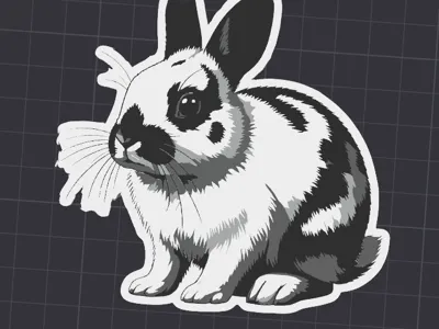 bunny keychan