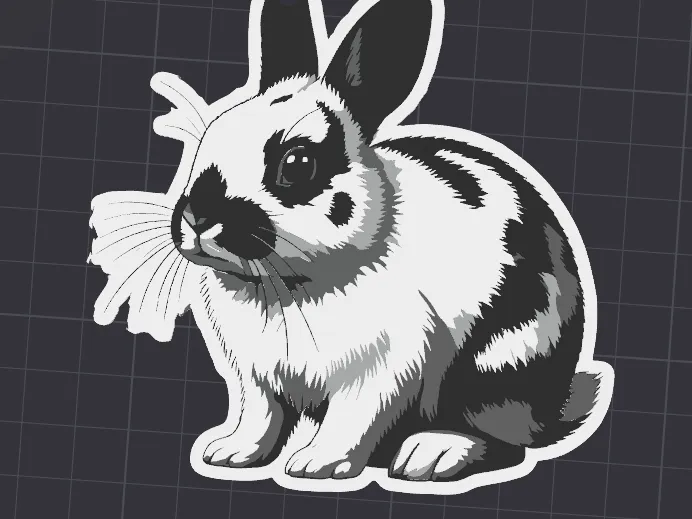 bunny keychan