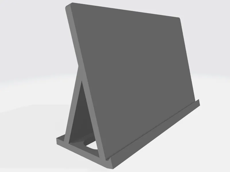 Small Information Card Holder