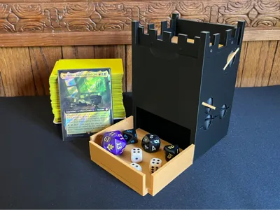 Convertible Deck Box Dice Tower
