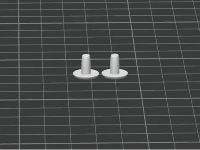 License Plate Bumper Hole Plugs